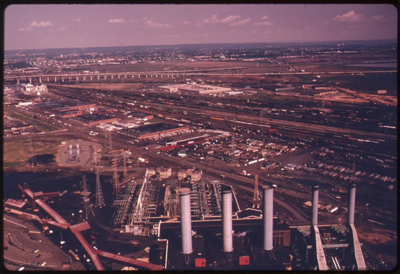Vista de Bayonne, Nueva Jersey