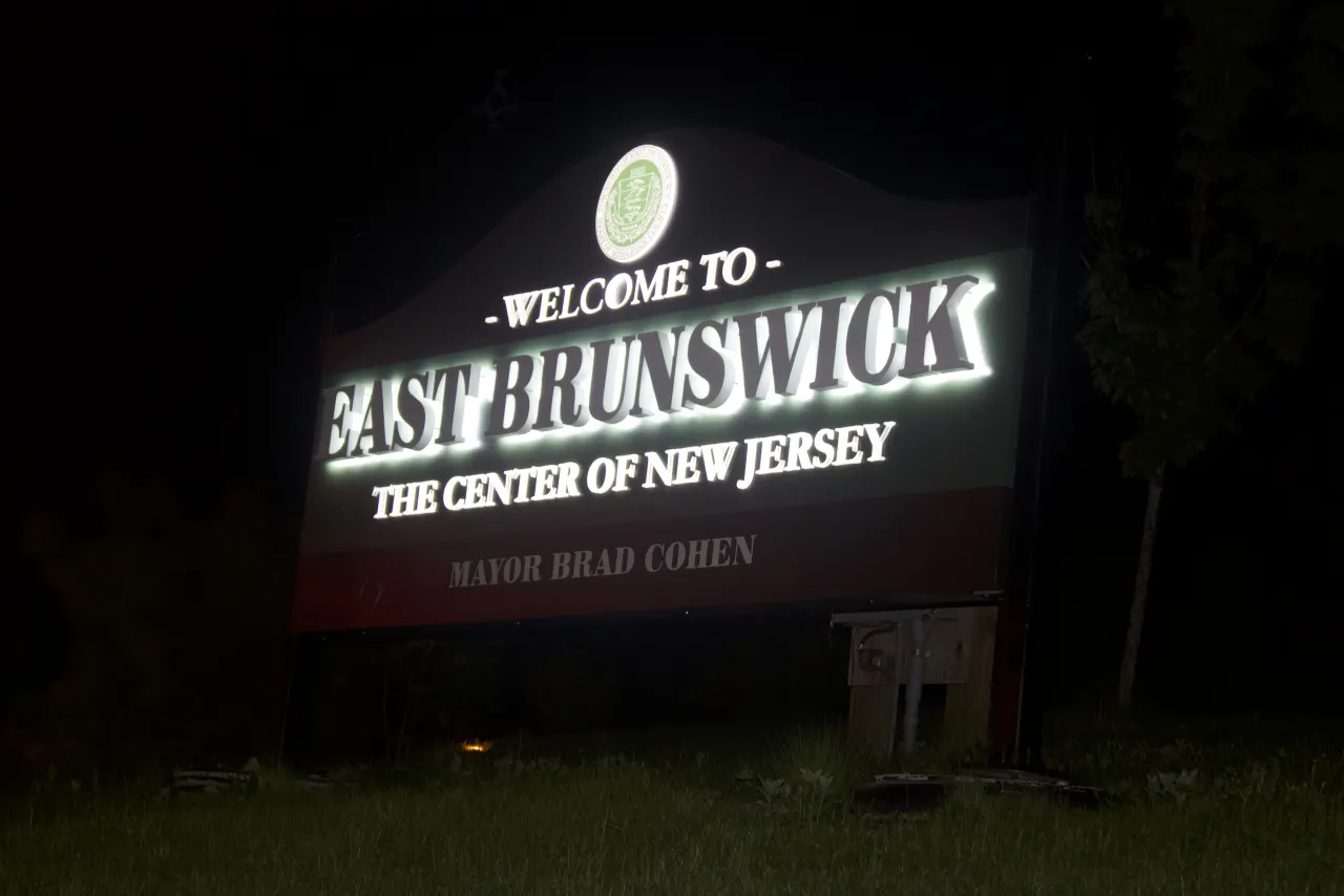 Vista de East Brunswick, Nueva Jersey