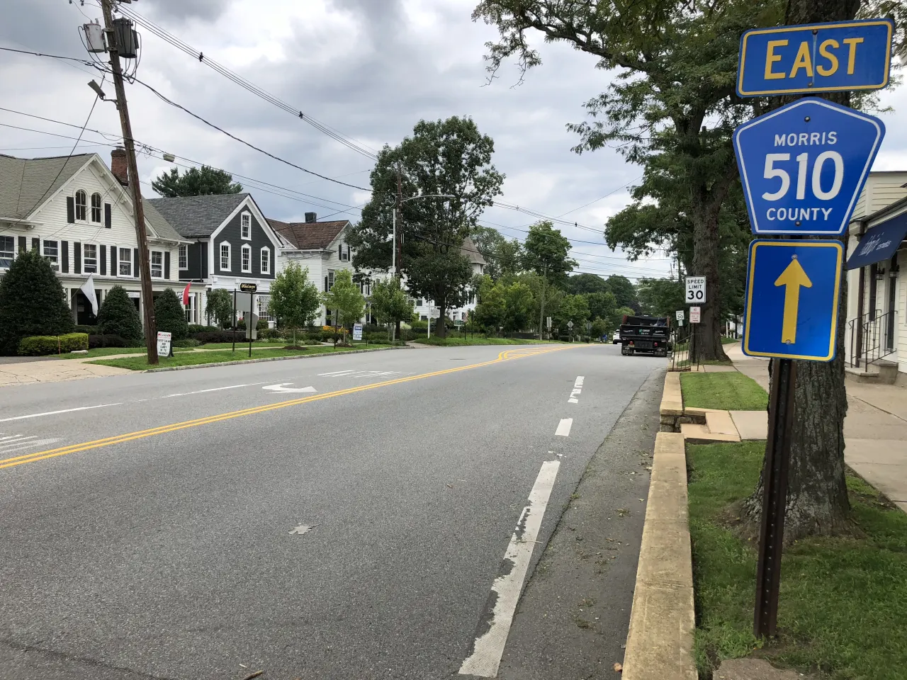 Vista de Mendham Borough, Nueva Jersey