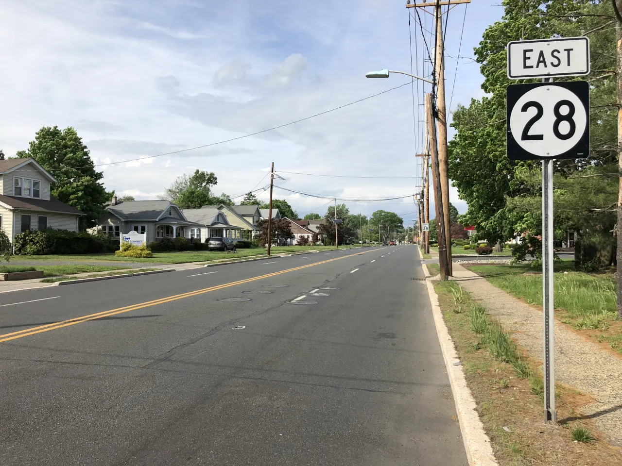 Vista de Middlesex Borough, Nueva Jersey