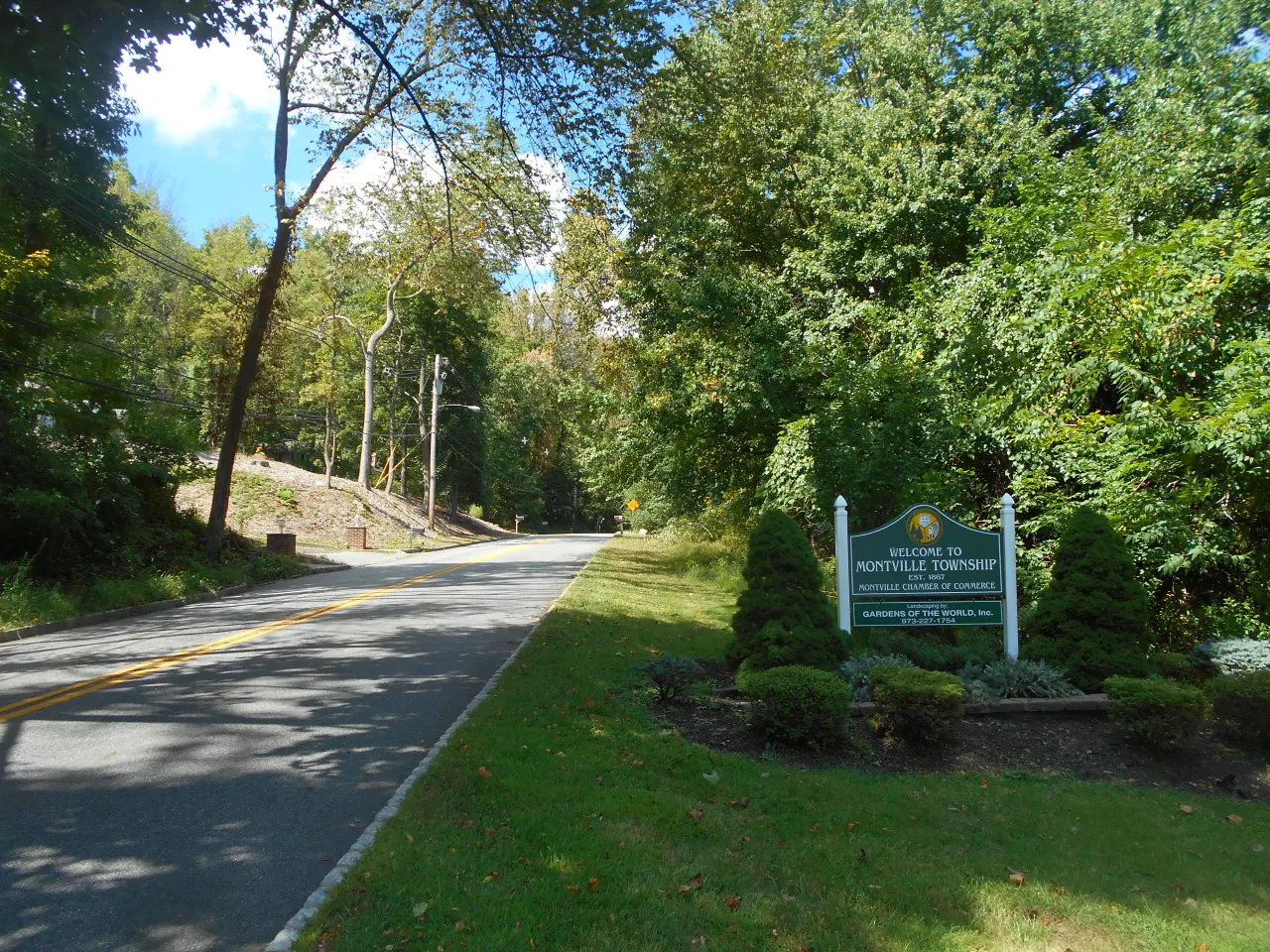 Vista de Montville, Nueva Jersey