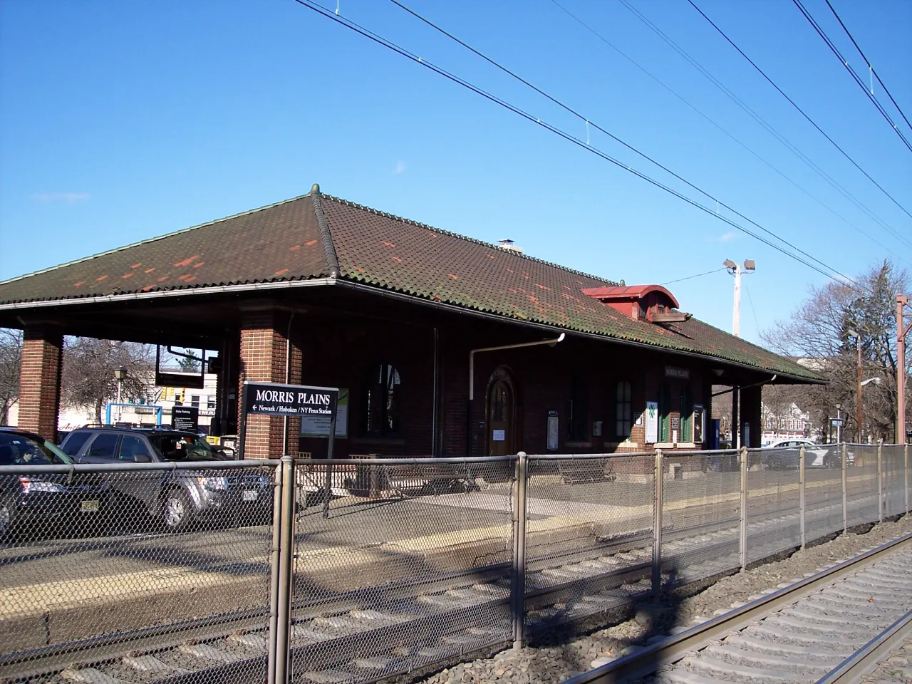 Vista de Morris Plains, Nueva Jersey