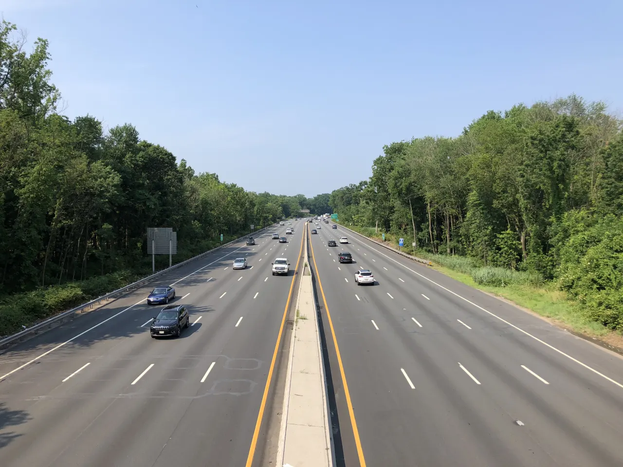 Vista de Morris Township, Nueva Jersey