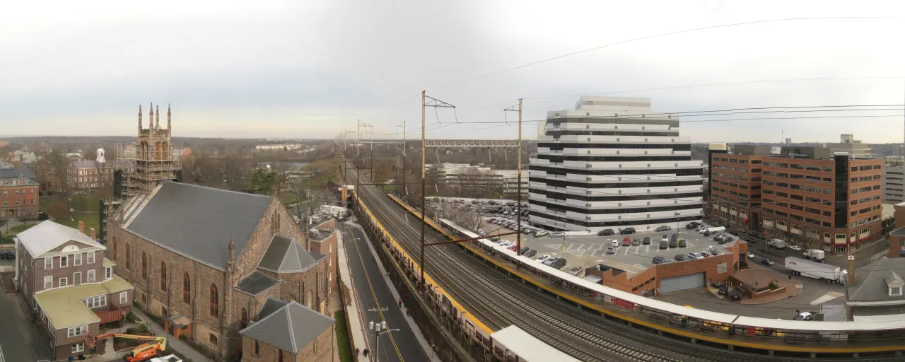 Vista de New Brunswick, Nueva Jersey
