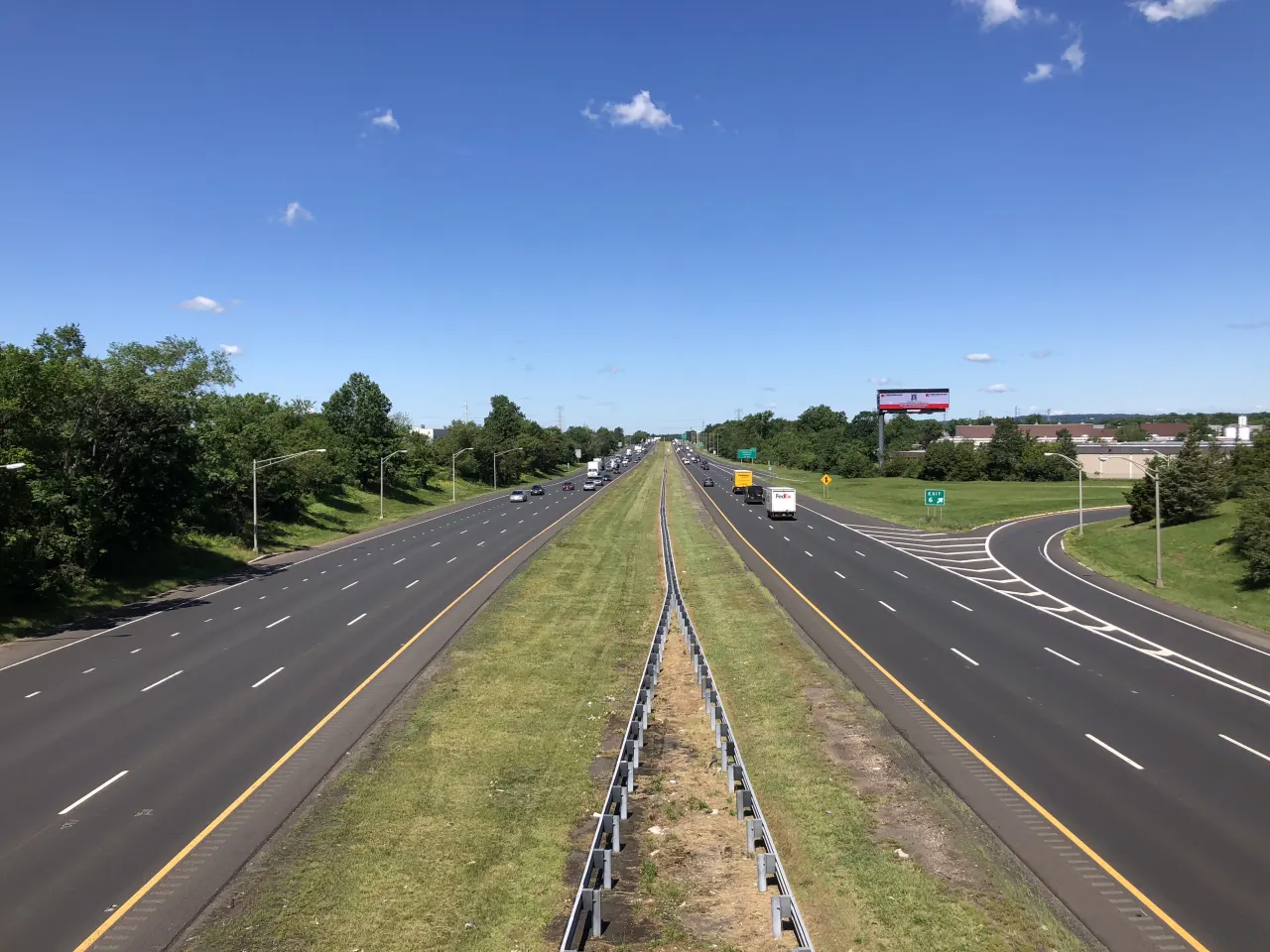 Vista de Piscataway, Nueva Jersey